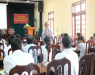 Tập huấn “Nâng cao năng lực quản lý môi trường trong sản xuất nông nghiệp và nuôi trồng thủy sản theo hướng vệ sinh an toàn thực phẩm”