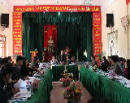 Thẩm định xã đạt chuẩn nông thôn mới tại Phú Xuyên