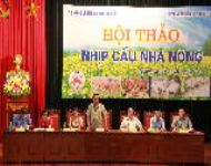 Hội thảo “Nhịp cầu nhà nông” tại huyện Mê Linh