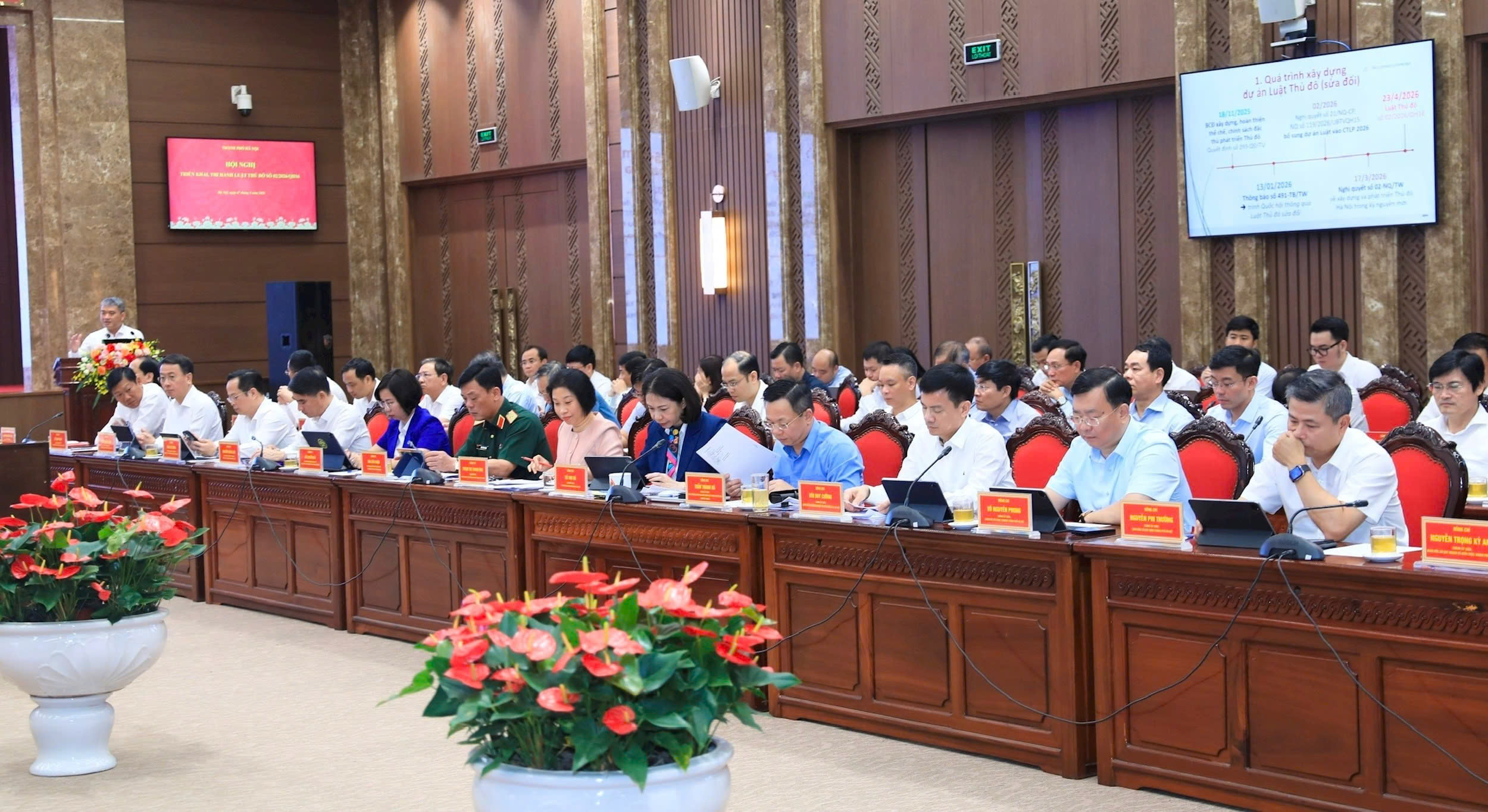 Hà Nội: Khẩn trương đưa Luật Thủ đô năm 2026 vào cuộc sống