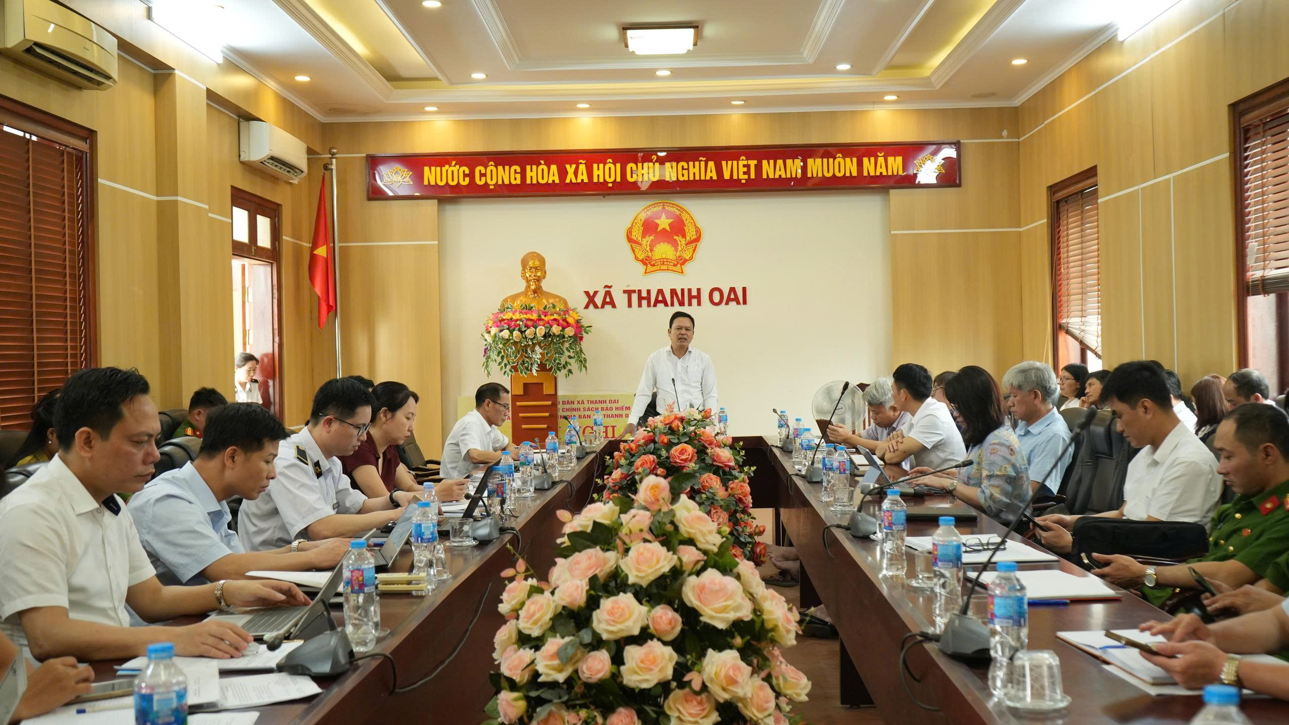 Đoàn kiểm tra liên ngành làm việc với 12 xã về tăng cường quản lý giết mổ