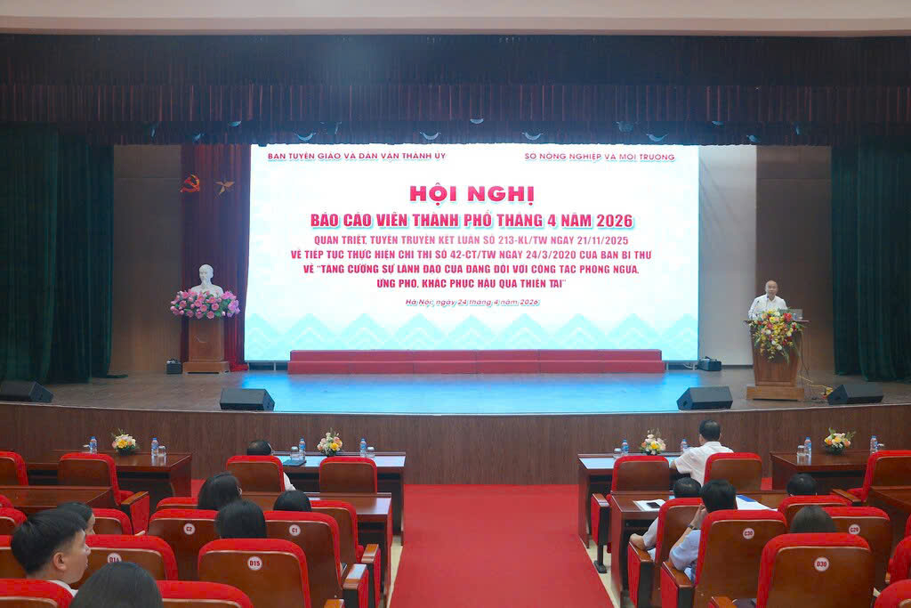 Hà Nội đẩy mạnh tuyên truyền, nâng cao kỹ năng phòng chống thiên tai