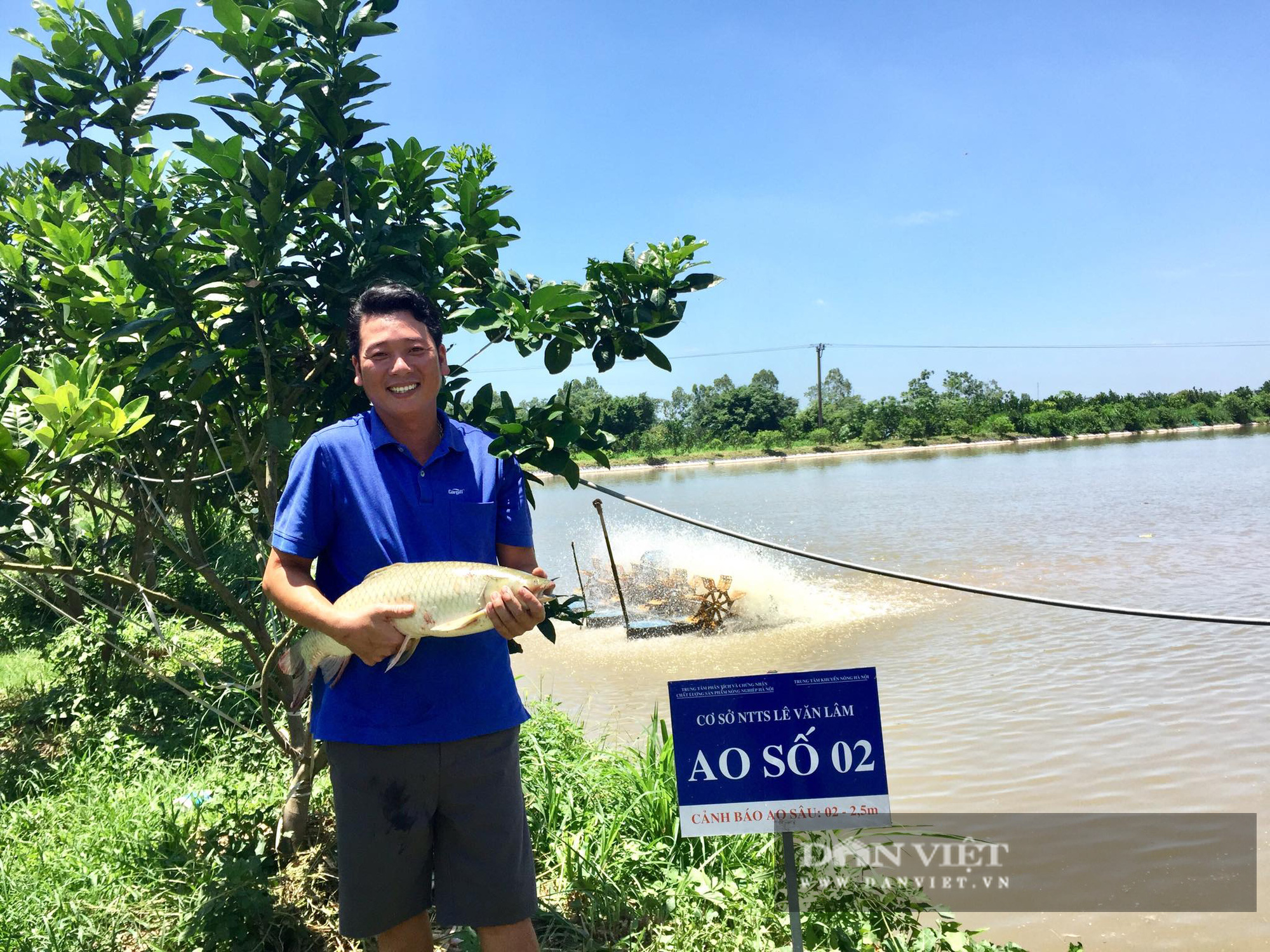 Phú Xuyên: Mô hình nuôi cá VietGAP cho doanh thu từ 3-3,5 tỷ đồng/năm