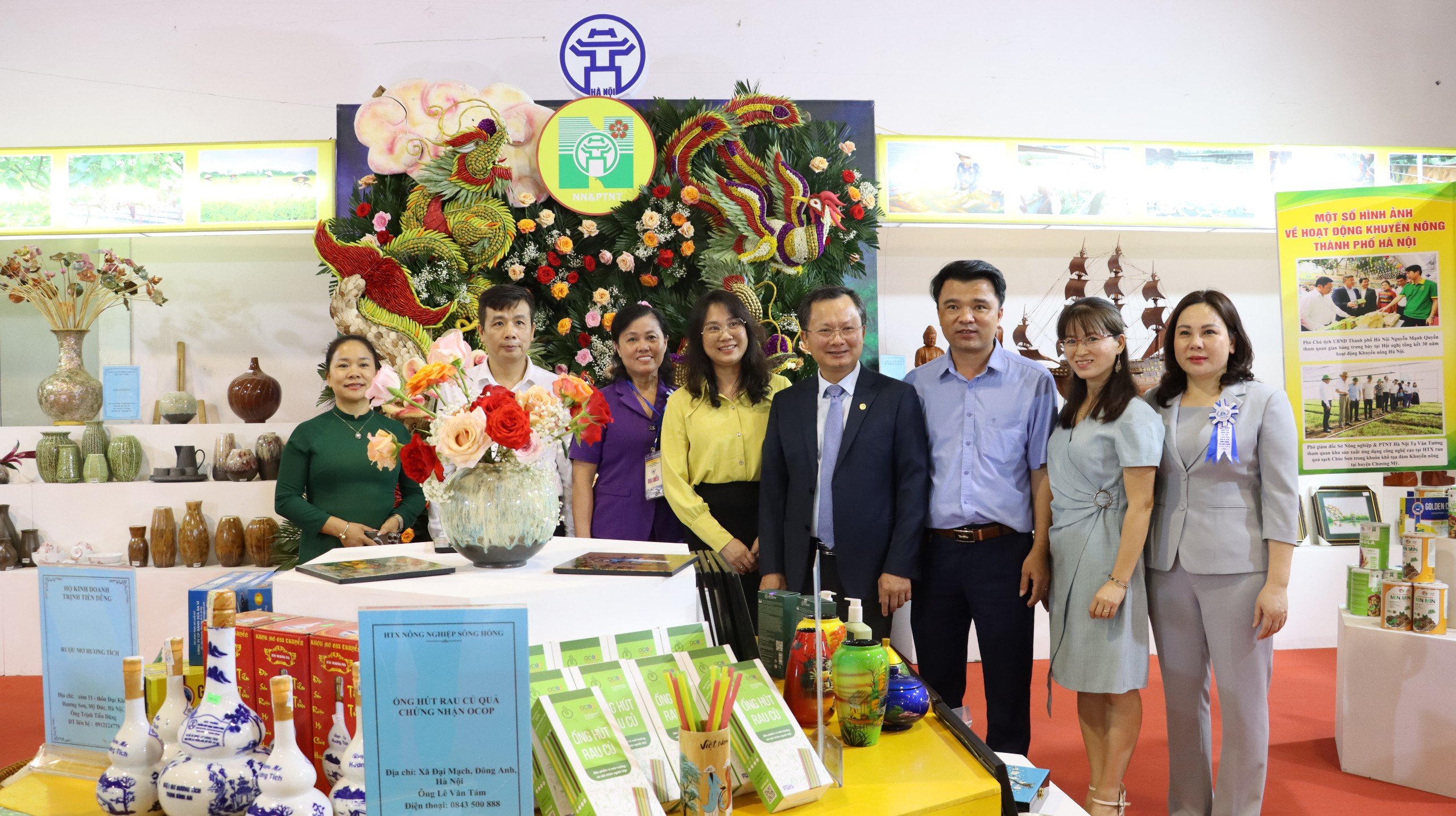 Ngành Nông nghiệp Thủ đô tham gia Hội chợ OCOP khu vực Đông Bắc - Quảng Ninh 2023