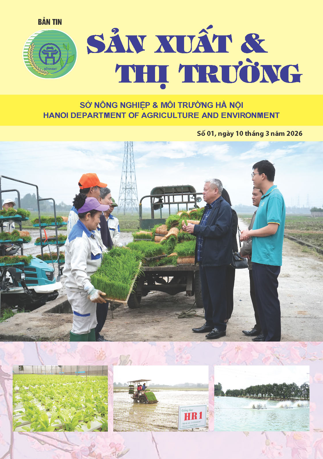 Bản tin Sản xuất & Thị trường số 01 năm 2026