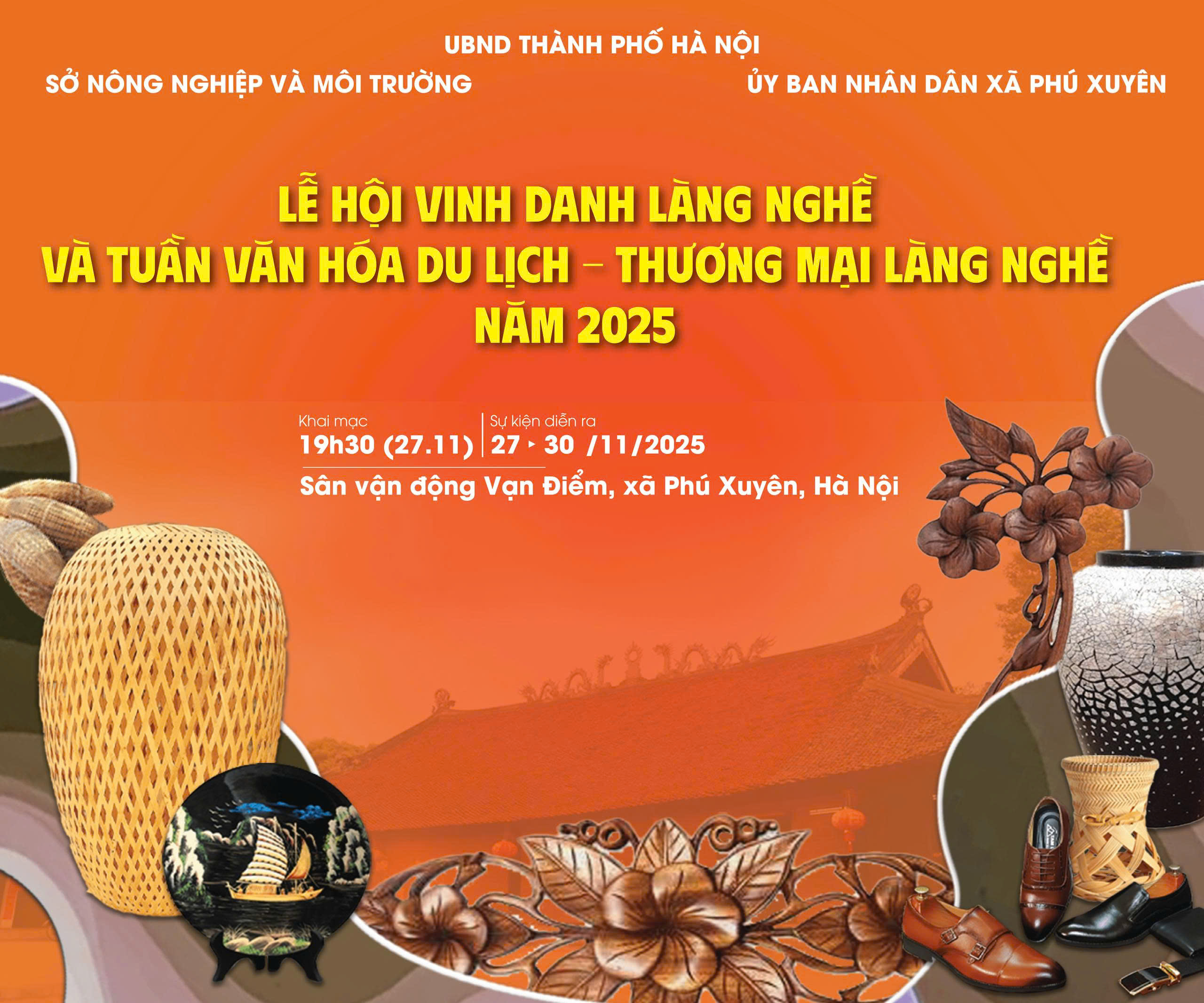 Lễ hội vinh danh làng nghề năm 2025
