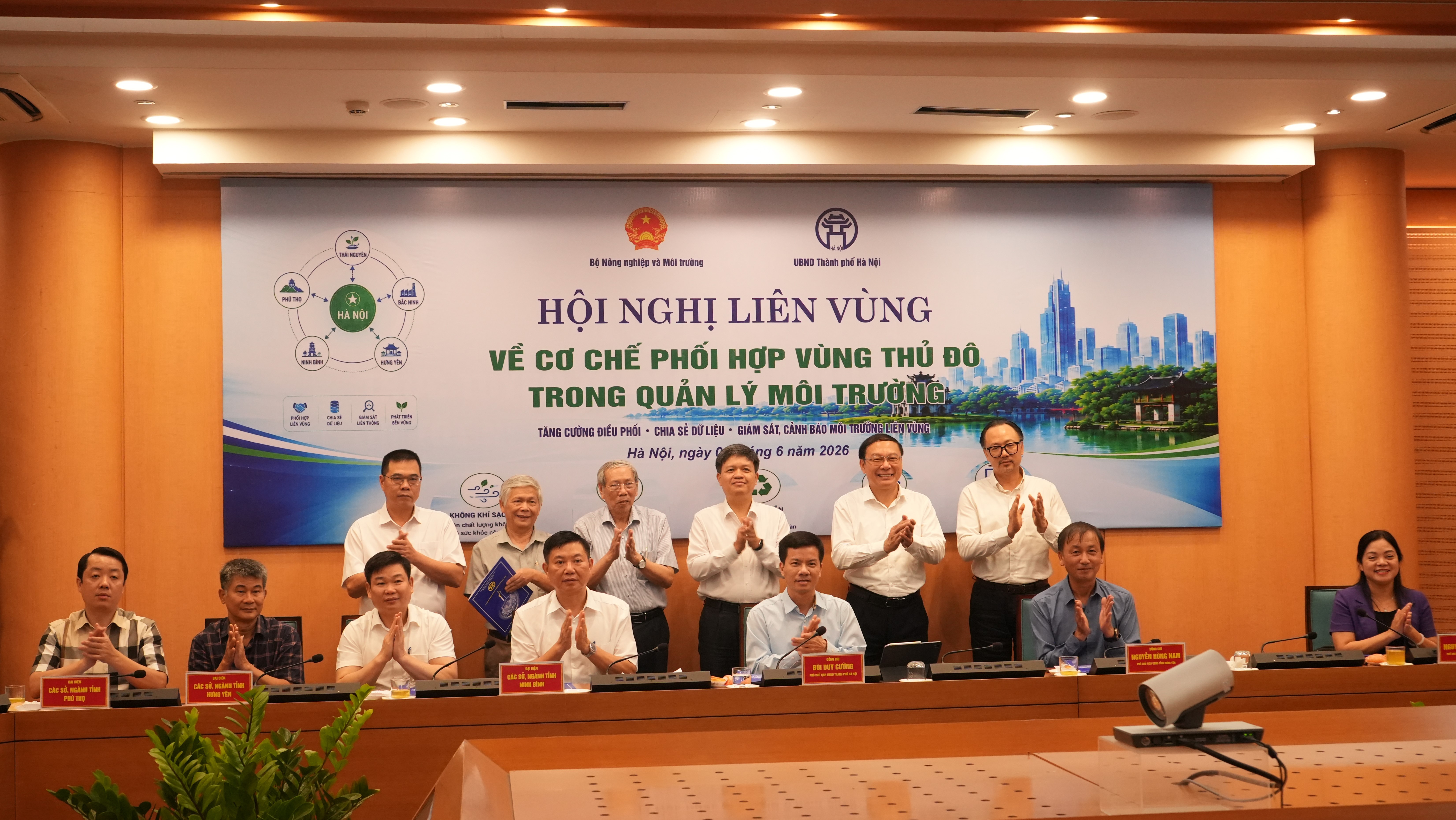 Hà Nội và các địa phương Vùng Thủ đô liên kết bảo vệ môi trường