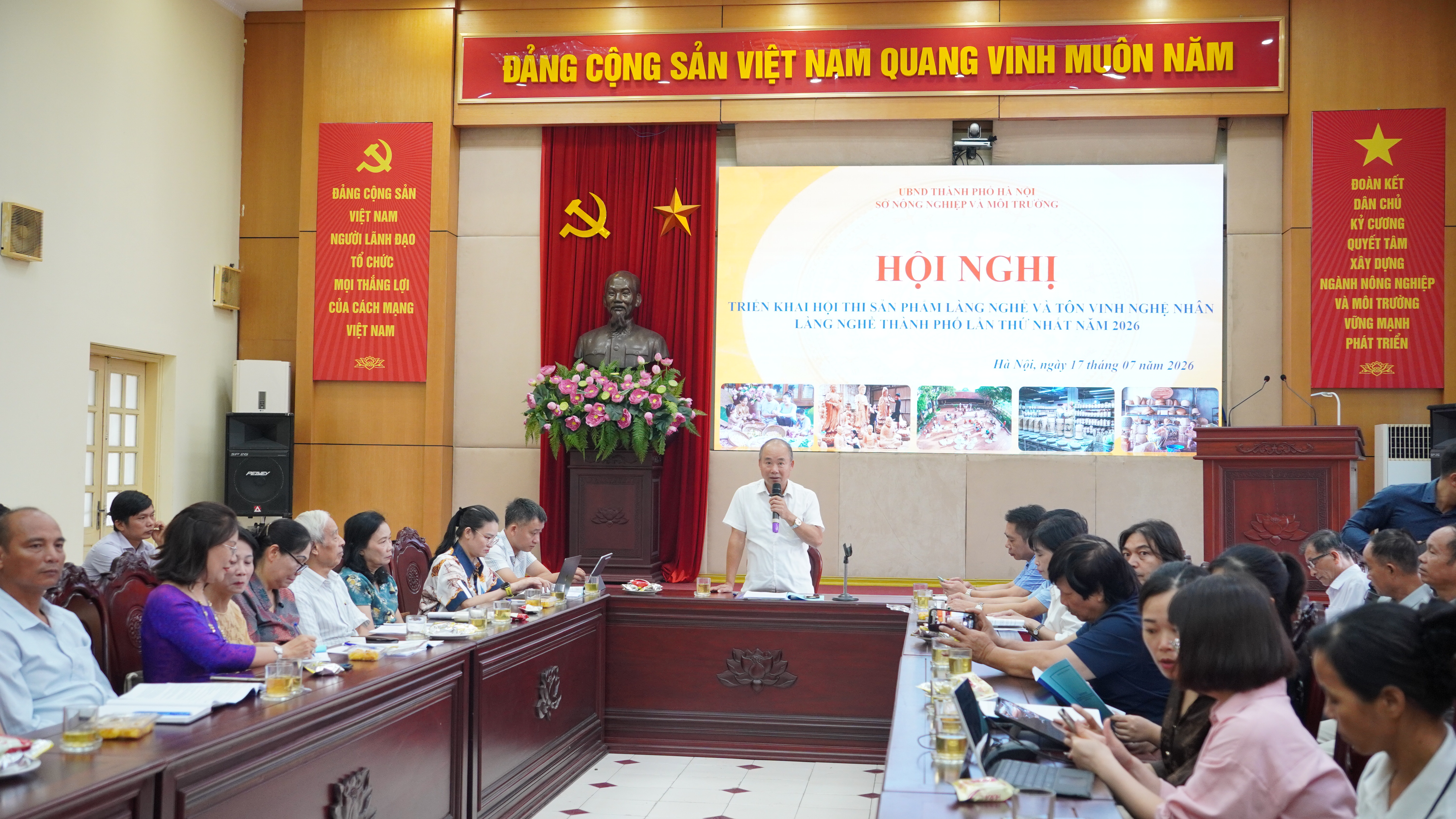 Hà Nội triển khai Hội thi sản phẩm làng nghề và tôn vinh nghệ nhân lần thứ nhất năm 2026