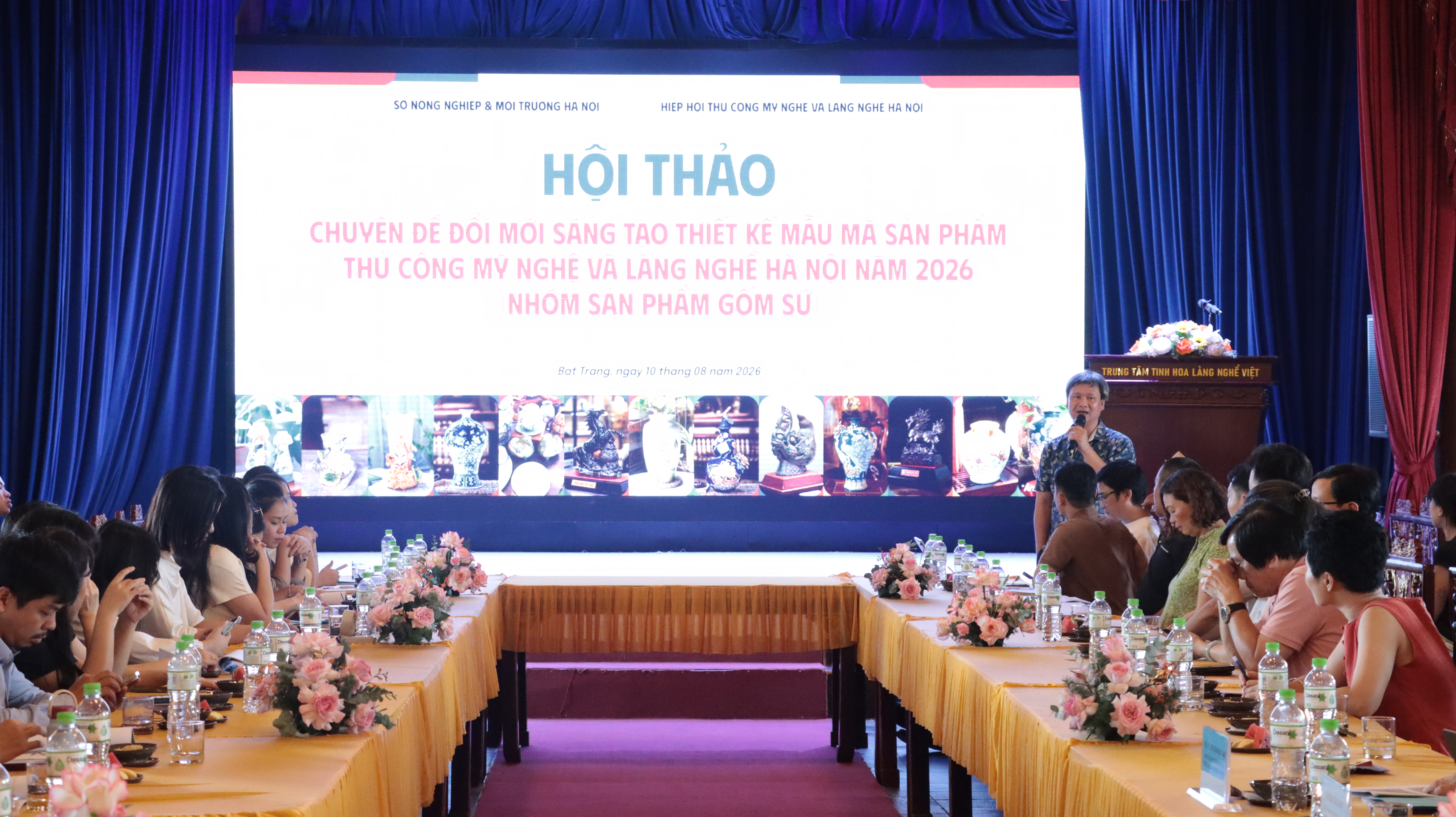 Hội thảo đổi mới sáng tạo trong thiết kế sản phẩm thủ công mỹ nghệ và làng nghề Hà Nội năm 2026