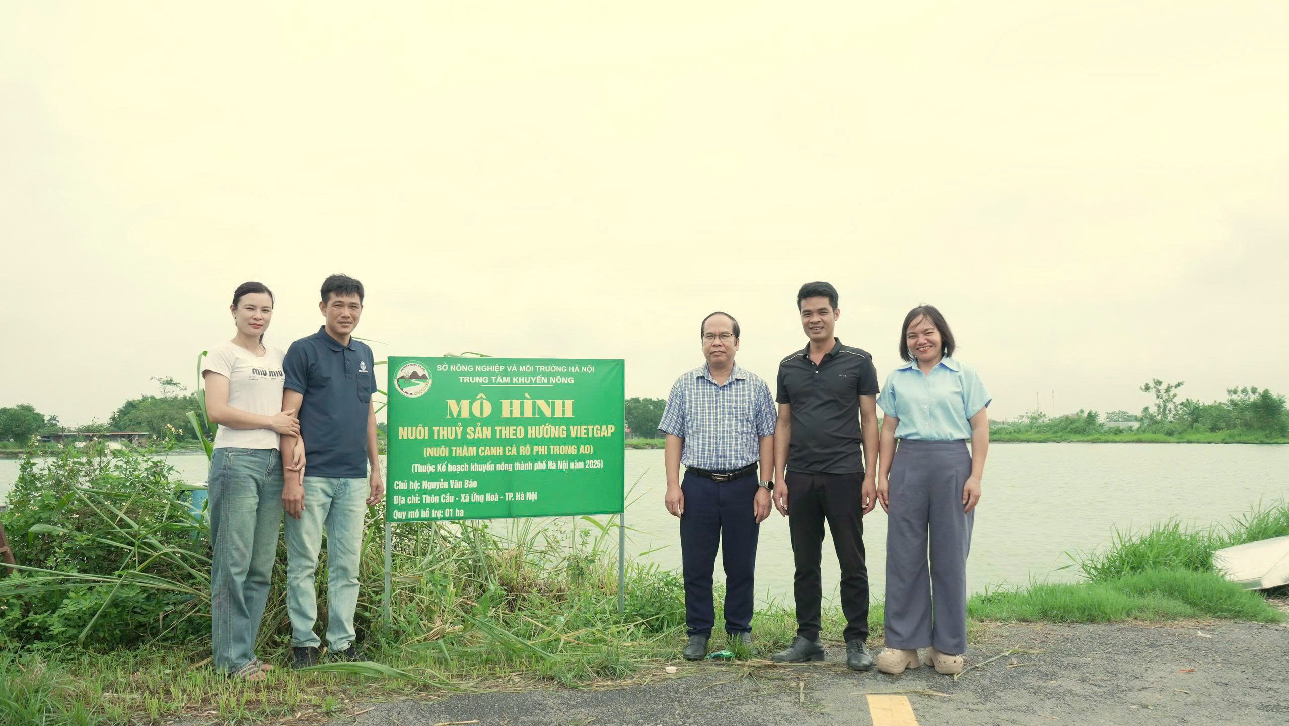 Đánh giá tiến độ các mô hình Khuyến nông thủy sản tại Hà Nội