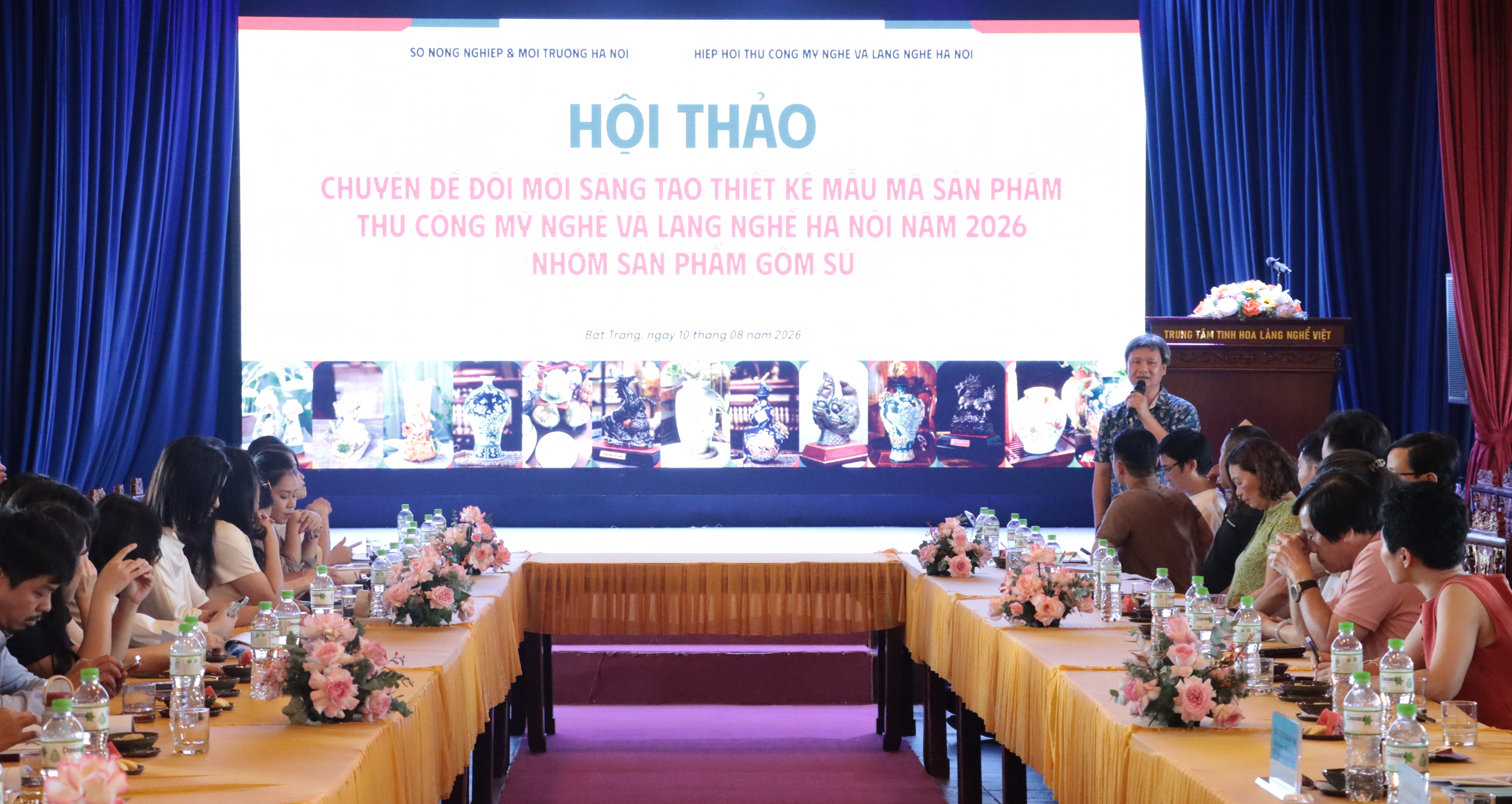 Đổi mới sáng tạo trong thiết kế mẫu sản phẩm gốm sứ Bát Tràng