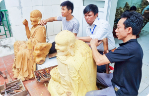 Làng nghề Sơn Đồng vươn tầm quốc tế